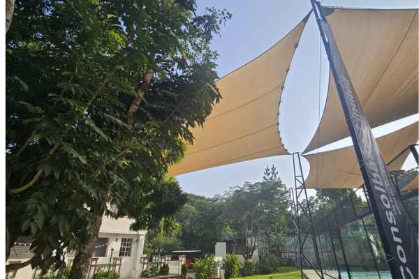 Non - waterproof shade sails